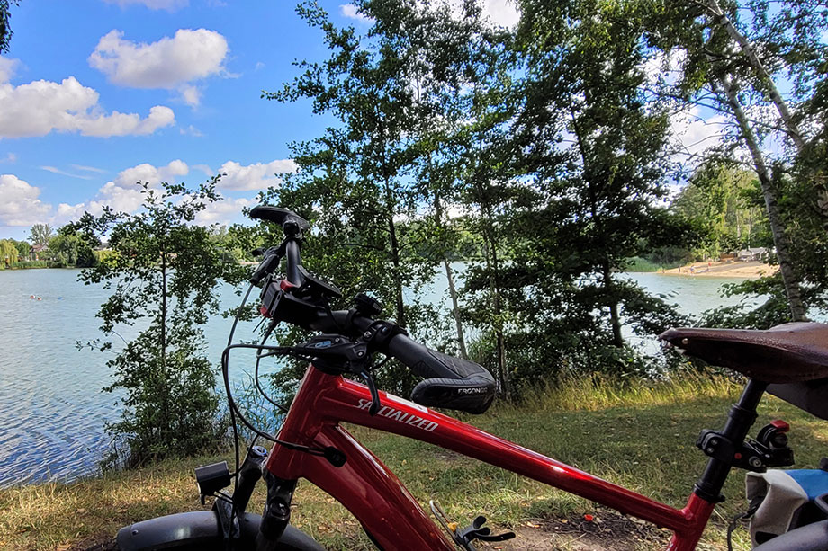 Radfahren durch unsere schöne Elsteraue.