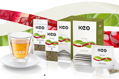 Homepage von Keo Tee